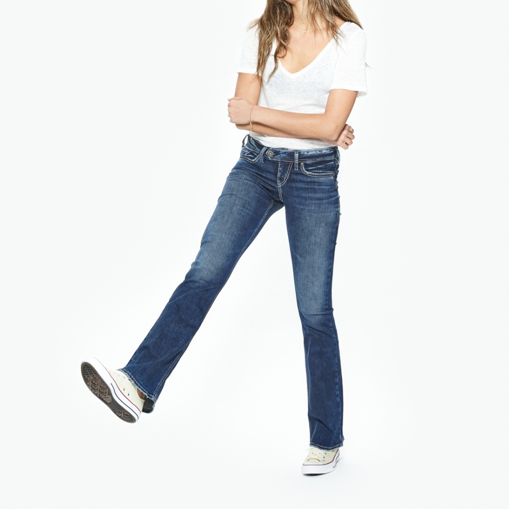 Silver Tuesday Bootcut Dark Indigo Lowrise